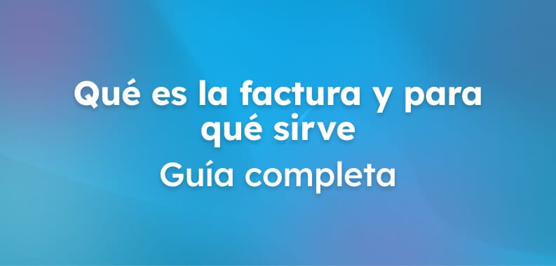 que-es-una-factura